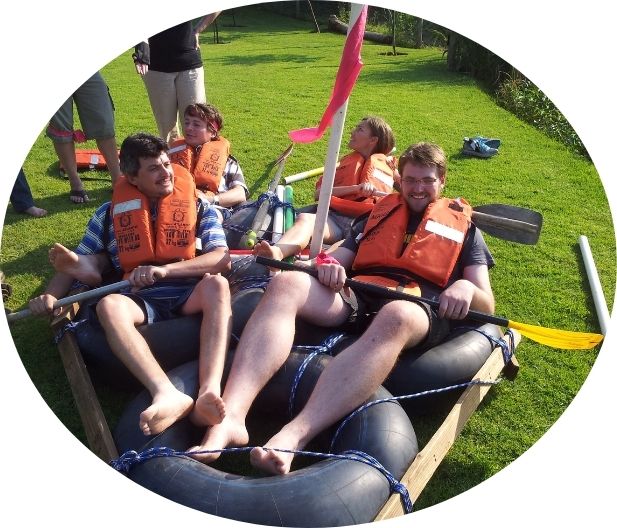 team building raft