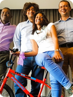 Team Building with Bicycle Build Off